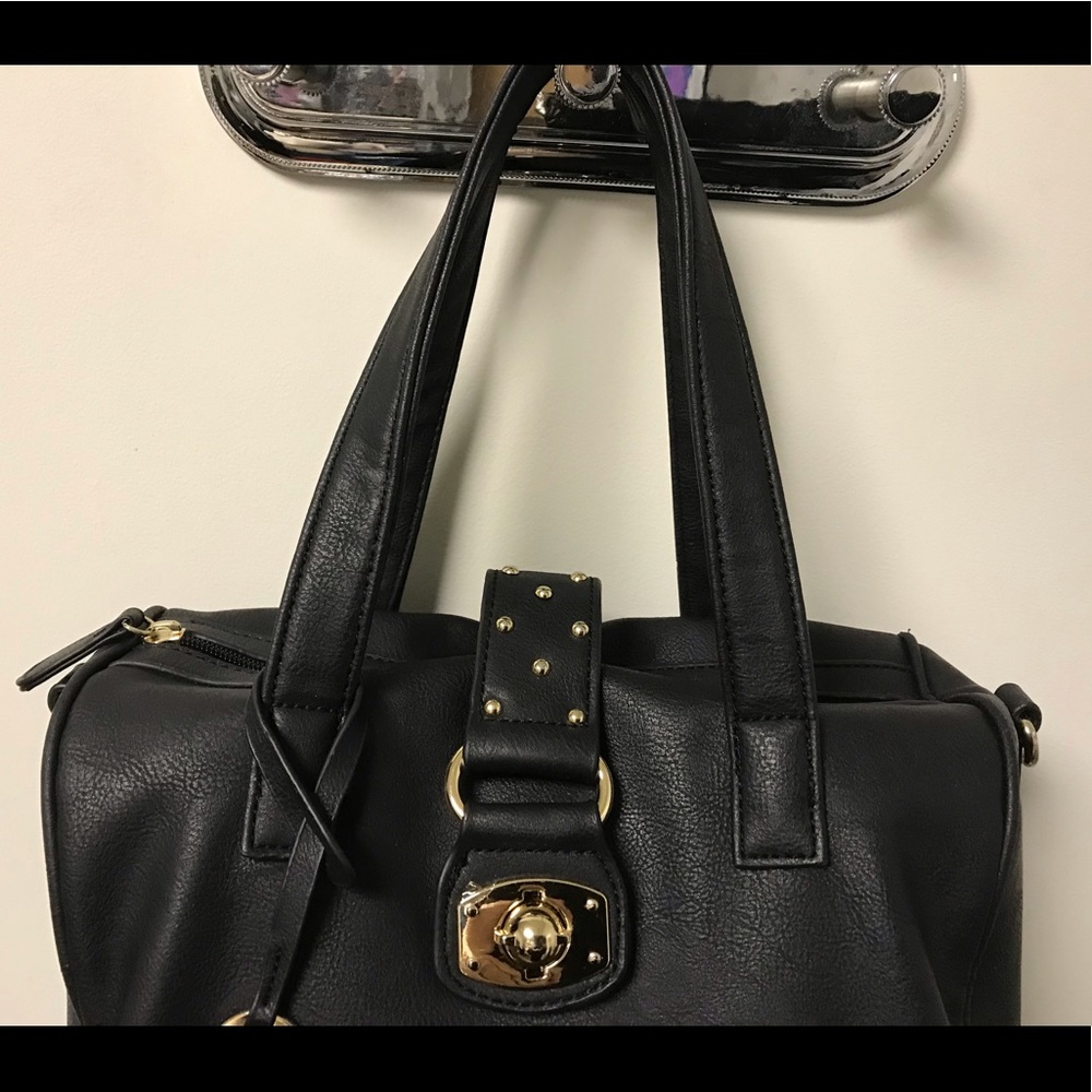 Nice Gussaci Black Gold Studded Bag! - Picture 7 of 13